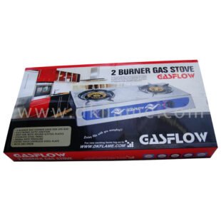 GASFLOW 2 Burner Gas Stove Horizon Stainless Cooker